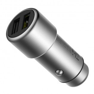 Автомобільний зарядний пристрій Xiaomi ZMi Car Сharger Quick Charger 3.0 Silver AP821